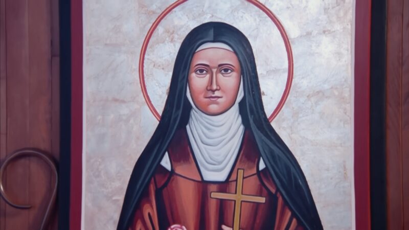 Impact of Saints in the Lives of Roman Catholics. Icon of Saint Theresa